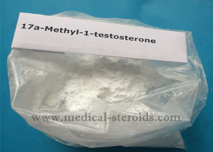 CAS 65-04-3 Mondelinge Anabole Steroïden 17A- Methyl -1 - Testosteron voor de Mannelijke Spierbouw