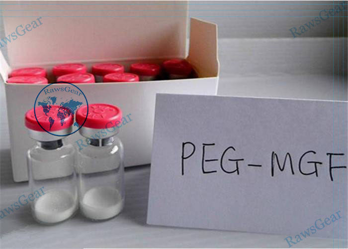 Spier die het Injecteerbare Gevriesdroogde Peptide Supplement van pin-MGF 1g/Vial Bodybuilding bereiken