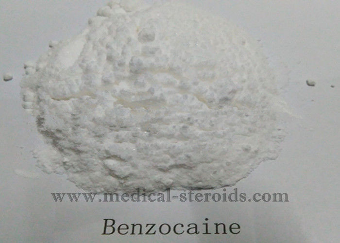 Benzocaine 99,9% van de Drugsbenzocaine van het Zuiverheids Lokale Verdovingsmiddel Bulk de Uitvoervoorraad CAS 94-09-7